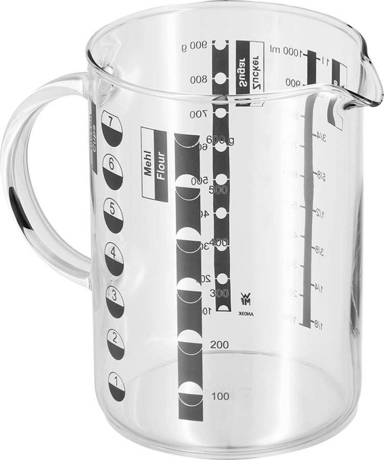 Maatbeker – Maatbeker set Meetlepels Maatcups – Measuring Cups – voor bakken en koken