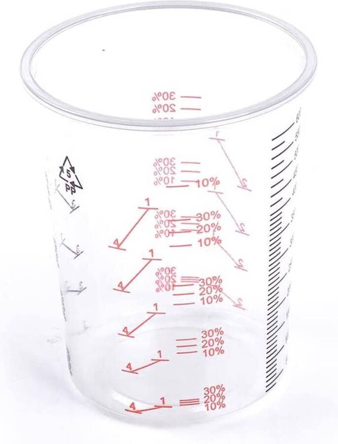 Maatbeker – Maatbeker set Meetlepels Maatcups – Measuring Cups – voor bakken en koken