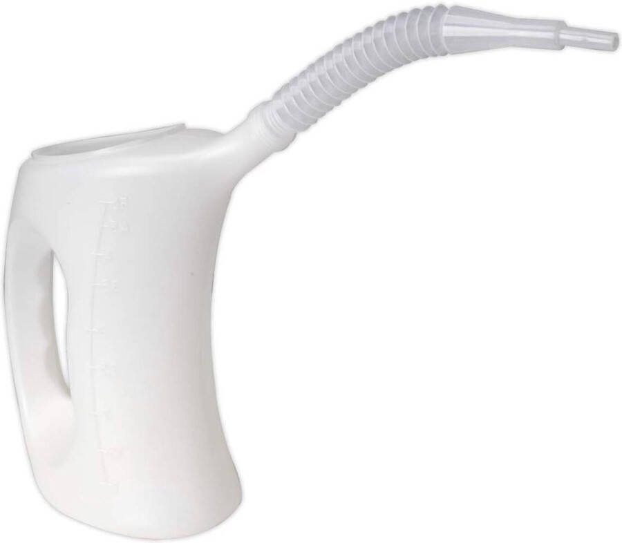 Maatbeker met flexibele schenktuit 5 liter voor professioneel gebruik