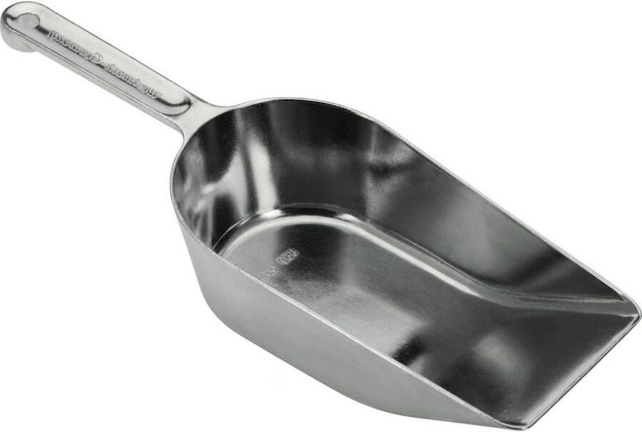 Maatschep 650 ml aluminium Hygia zilver meelweging 575 g