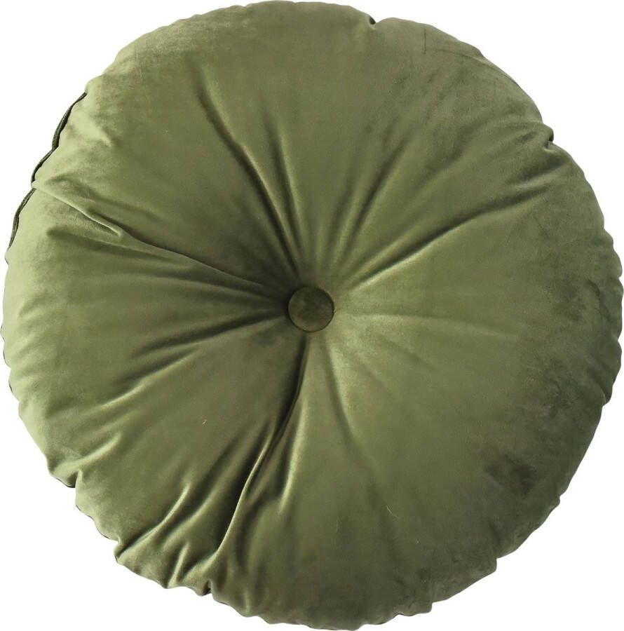 Madison Decorative cushion London green dia. 50 cm