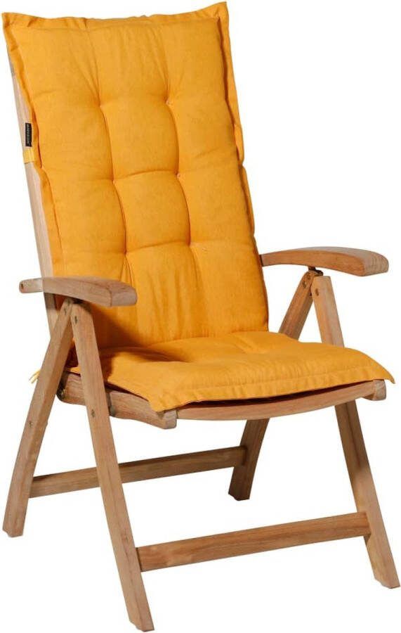 Madison Stoelkussen Met Lage Rug Panama 105x50 Cm Goudkleurig