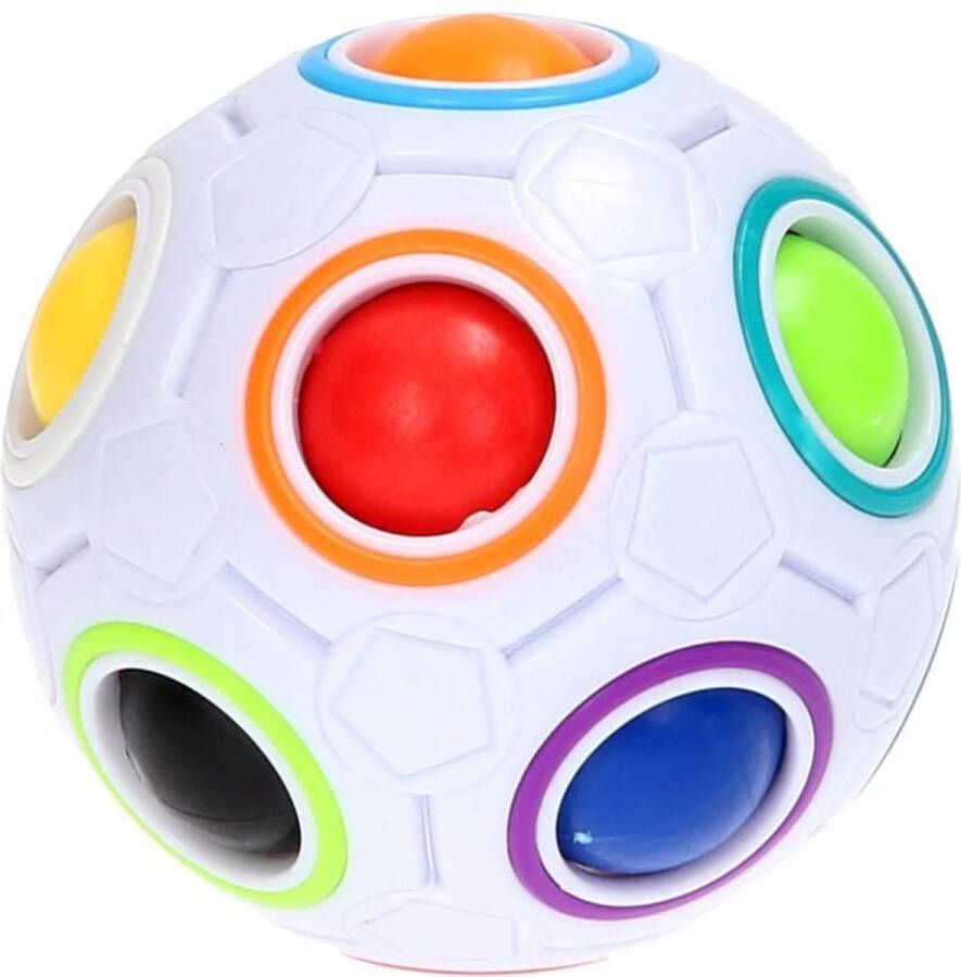 Toys amsterdam Behendigheidsspel Magic Ball Junior 6 5 Cm Wit