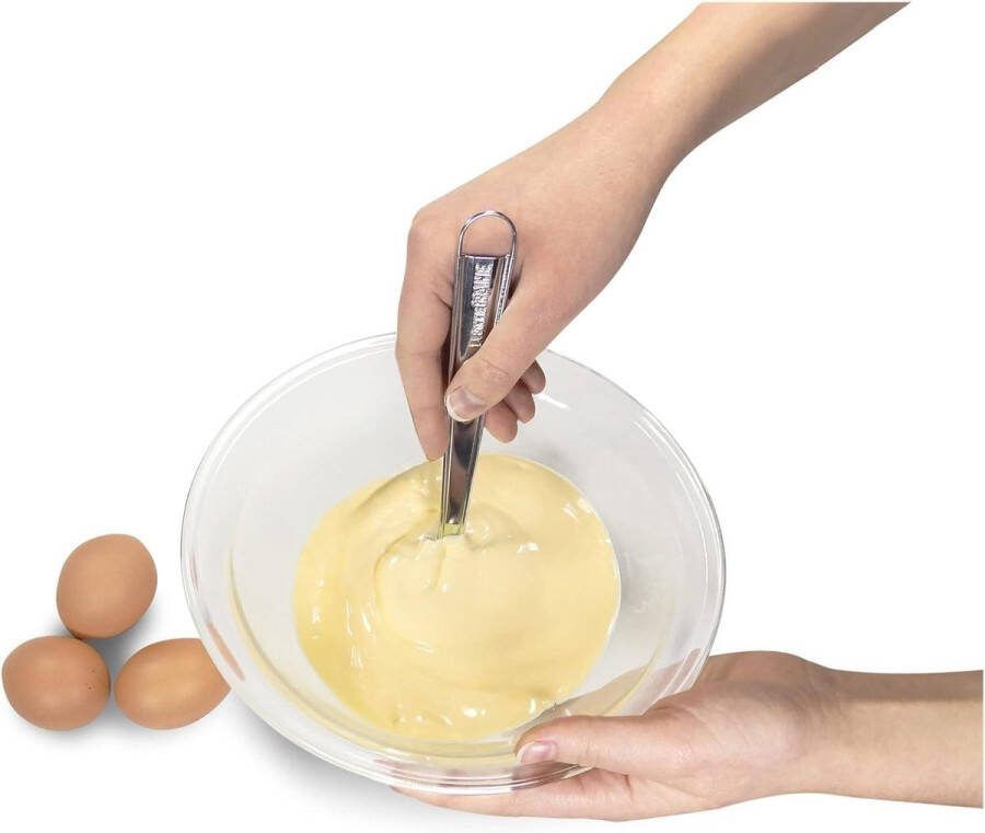 Magische lepel voor mayonaise Roestvrijstalen garde voor sauzen en sappen Easy Mayonaise-garde LA BONNE GRAINE mayonnaise lepel