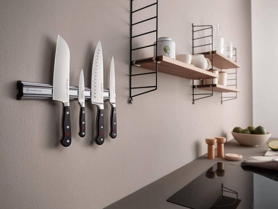 Magneet strip 30 cm voor keukenmessen WÜSTHOF chef knife storage