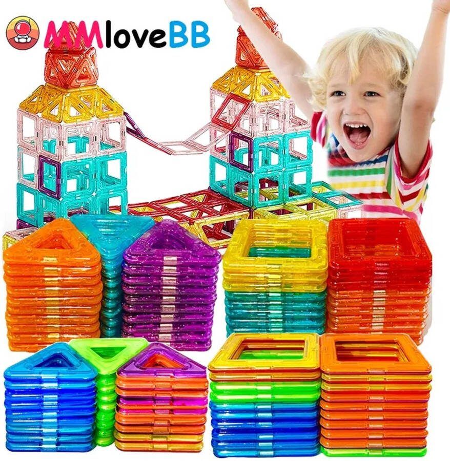 Magnetische bouwblokken 50 stuks Magnetisch Speelgoed 3-12 jaar