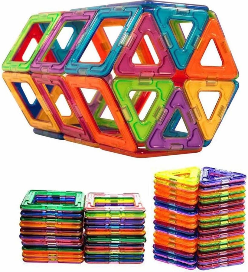 Magnetische bouwstenen blokken tegels 25 delige starters bouw set educatieve bouwset bouwen