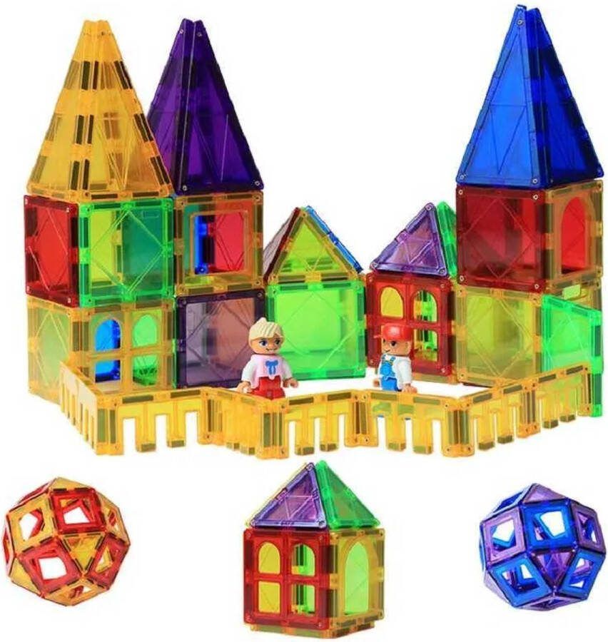 Magnetische bouwstenen speelgoedset 70 stuks