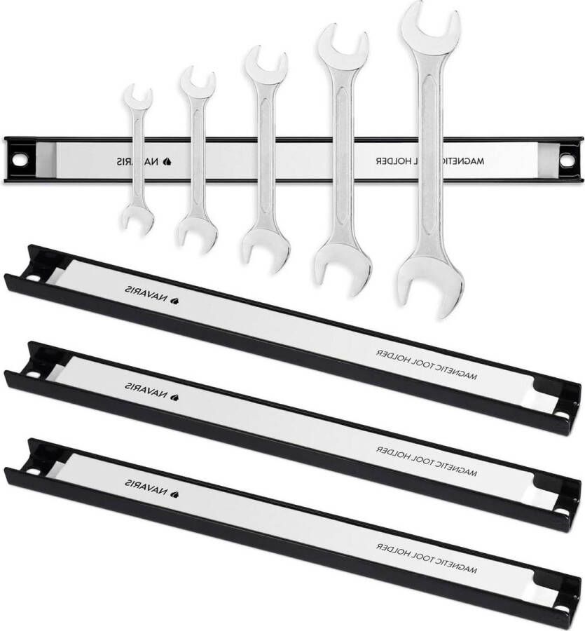 Magnetische gereedschapshouder voor werkplaats ca. 30 cm Met bevestigingsmateriaal 4 stuks