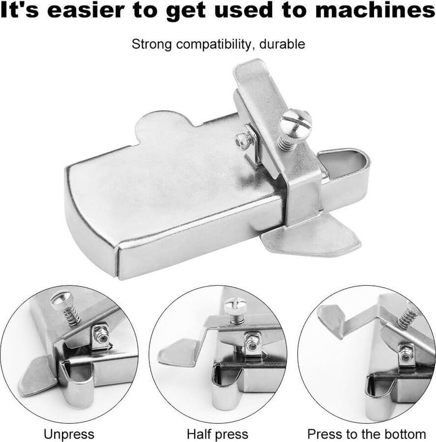 Magnetische naadgids voor naaimachine 4 stuks naaimachine gids magneten anti-slip grip voor elke breedte naad rechte en cirkellijntracks naaibenodigdheden voor beginners en professionals