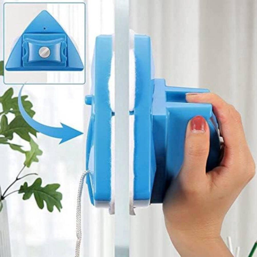 Magnetische ramenwasser Magnetische raamwisser Magnetische raamwisser dubbel glas Ramen wassen magneet