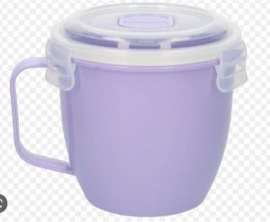 Magnetron Mok met Deksel ZODIAC Paars Kunststof 620 ml