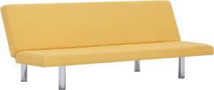 Maison Exclusive Slaapbank polyester geel