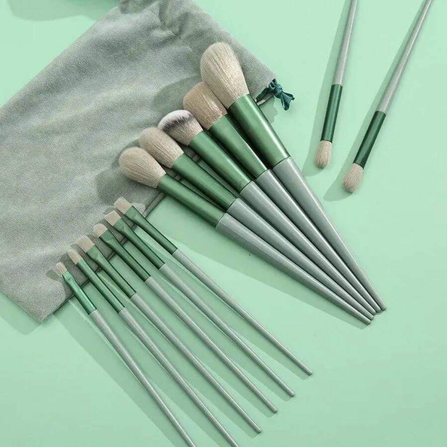 Make-Up Borstels Set 13 stuks Kwasten Oogschaduw bostel Foundation Vrouwen Cosmetische Borstel Beauty