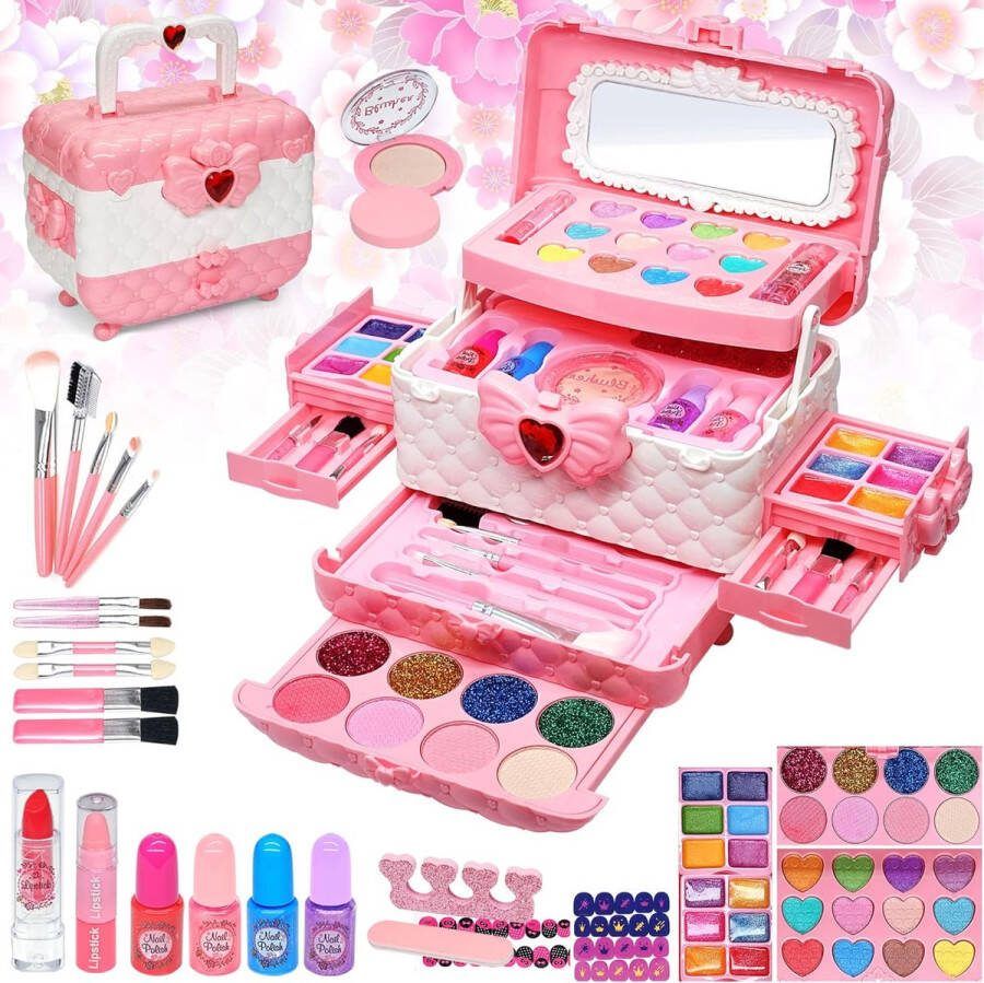 Make Up Koffer Meisjes Make Up Koffer Make Up Set Voor Meisjes Make Up Koffer Kinderen Make Up Meisjes