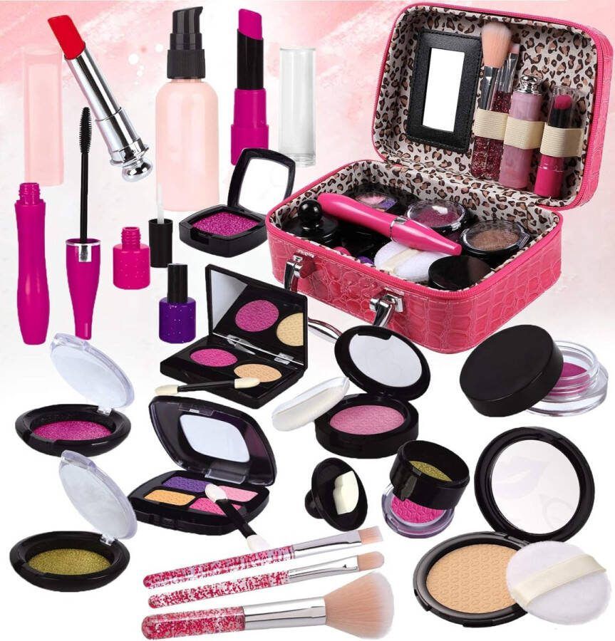 Make Up Koffer Meisjes Make Up Koffer Make Up Set Voor Meisjes Make Up Koffer Kinderen Make Up Meisjes