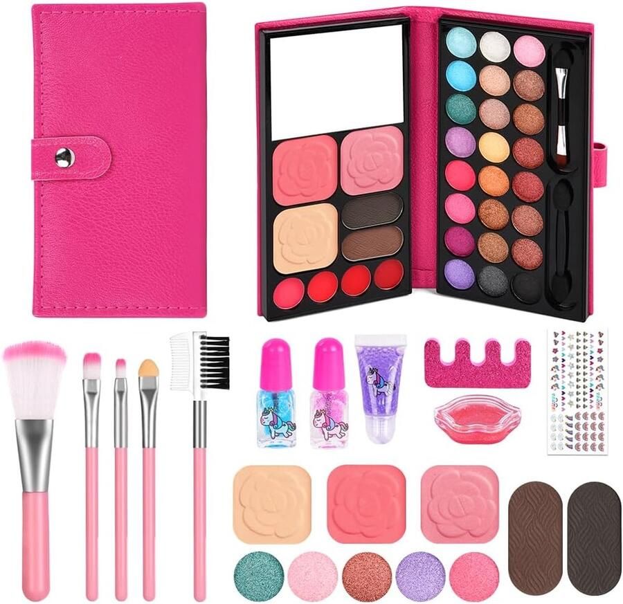 Make Up Koffer Meisjes Make Up Koffer Make Up Set Voor Meisjes Make Up Koffer Kinderen Make Up Meisjes