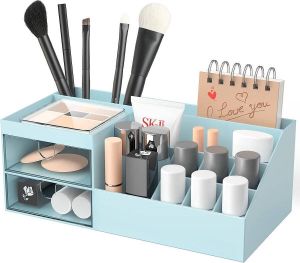 Make-up organizer met laden make-uptafel cosmetica make-up-organizer voor cosmetica badkamer voor commode slaapkamer voor het opbergen van kleine voorwerpen
