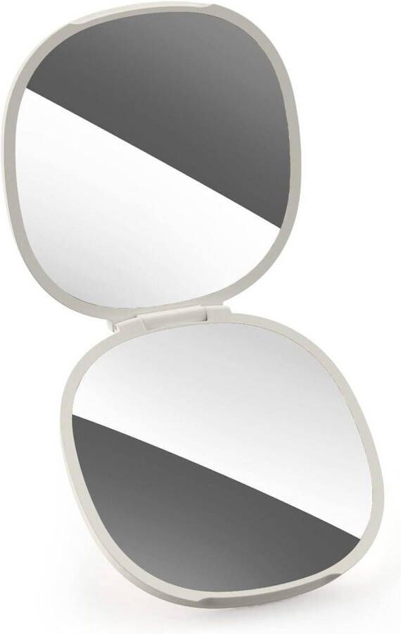 Make-up Spiegel 2-in-1 Compact Vergrotende Schelp Spiegel
