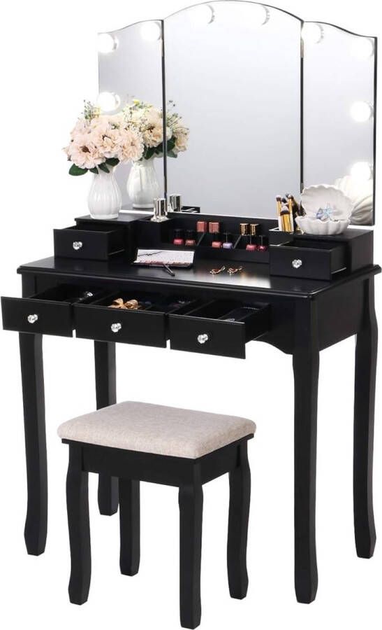 Make-up Tafel Cosmetische Tafel40D x 76W x 73H centimetres