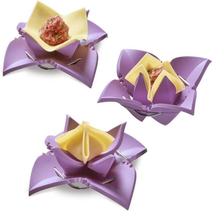 Maker is de ideale raviolimaker voor hobby- en professionele koks of je nu zelf ravioli of dumplings wilt maken