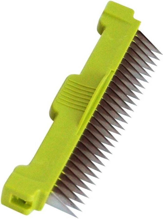 Mandoline Blad-snijkam voor groentesnijder Ultra staal anijsgroen 16 x 851 x 201 cm