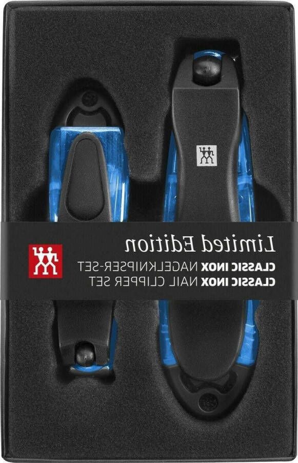 Manicure Pedicure Nail Clipper 2-Piece Set Blue ZWILLING Nagelknipper