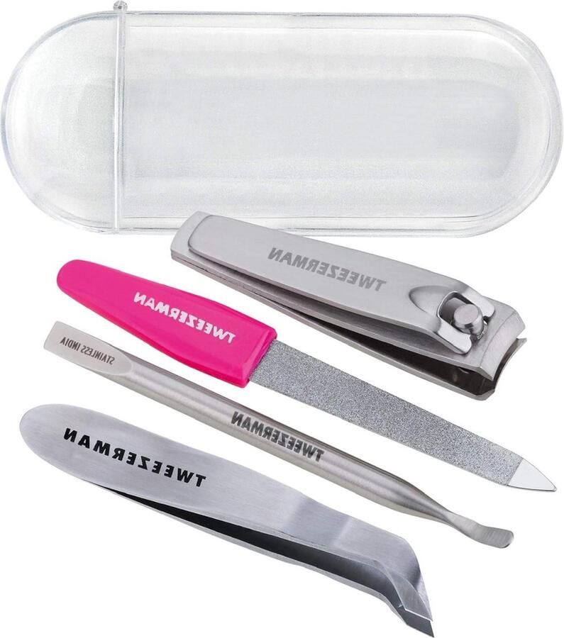 Manicureset Mini Nagelreddingskit met Tweezerman Nagelverzorging en Manicuregereedschap