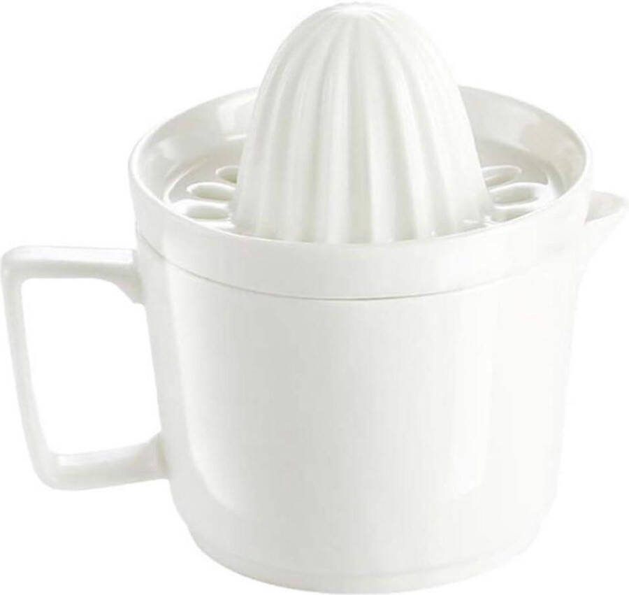 Manual Juicer Ceramic Press Melon Baller Scoop Pottery Lemon Juicer Household Extractor White