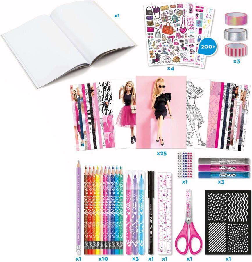 Maped BARBIE Scrapbooking