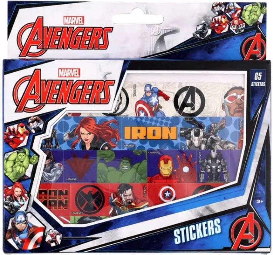 Marvel Avengers Stickers 65 Stickers Creatief Hobby Stickerboek