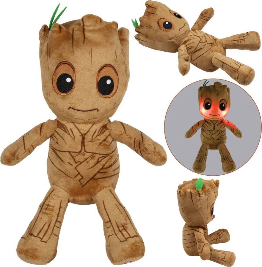 MARVEL Groot Lichtgevende Knuffel 37 cm