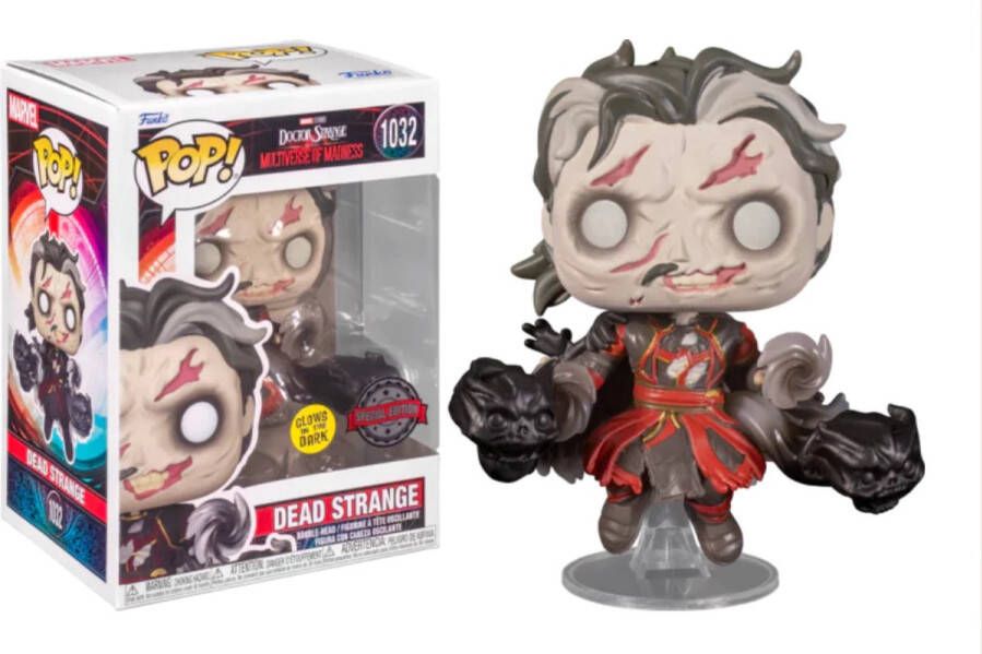 Funko Pop! Marvel Multiverse Dead Strange #1032 Exclusive Glow in the Dark