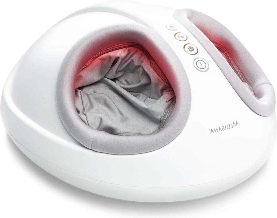 Voetmassageapparaat Voetmassage Shiatsu Roodlicht Opwarmfunctie 2 Snelheden Compressiemassage Circulatiebevorderend