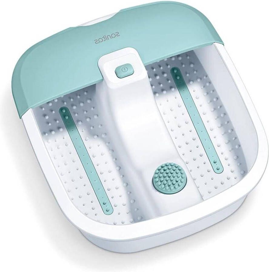 Massage Apparaat Voetenbad Met Vibratie- en Bubbelmassage Voetreflexzonemassage Watertemperatuurregeling Ontspanning Gestreste Voeten