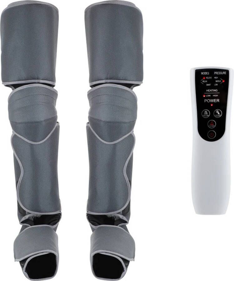 Massage Apparaat Voetmassage Apparaat Beenmassage Apparaat 360 ° volledige omhulling 3 niveaus van intensiteit 2 warmteniveaus Goed voor Bloedsomloop en Lymfedrainage Ontspannend