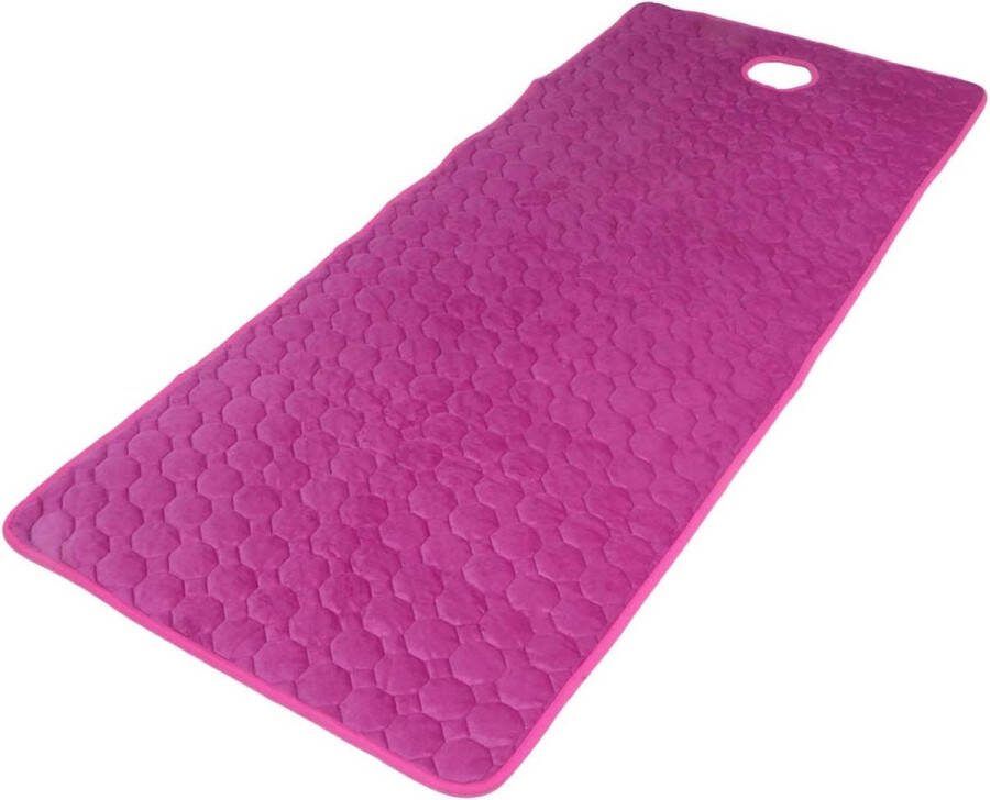 Massage Bed Matras Verdikt Prevent Slip Spa Kussen Paars met Gat massage matras