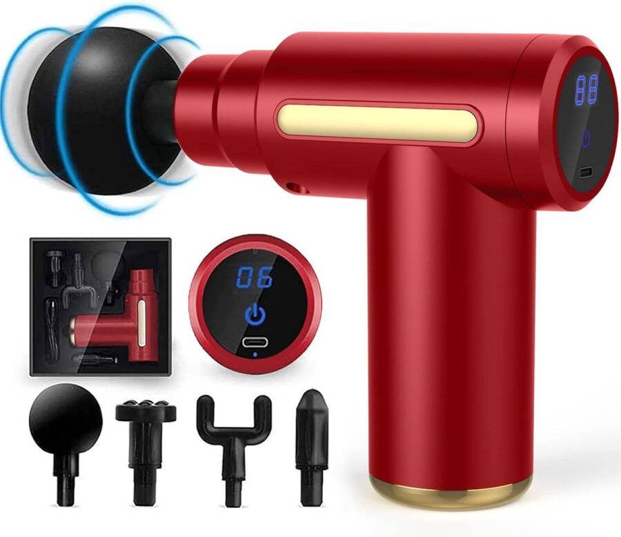 Massage gun Massage apparaat Professioneel Massagegun Must have voor iedereen!