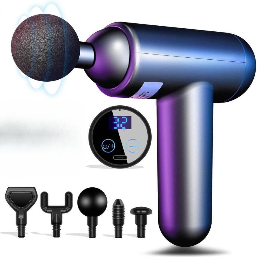Massage gun Massage apparaat Professioneel Massagegun Must have voor iedereen!