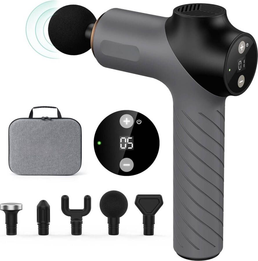 Massage gun Massage apparaat Professioneel Massagegun Must have voor iedereen!