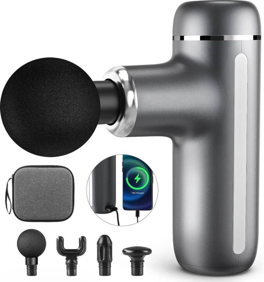 Massage gun Massage apparaat Professioneel Massagegun Must have voor iedereen!