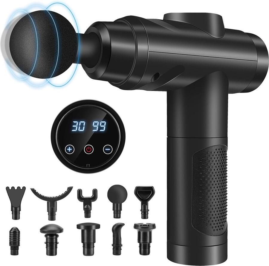 Massage gun Massage apparaat Professioneel Massagegun Must have voor iedereen!