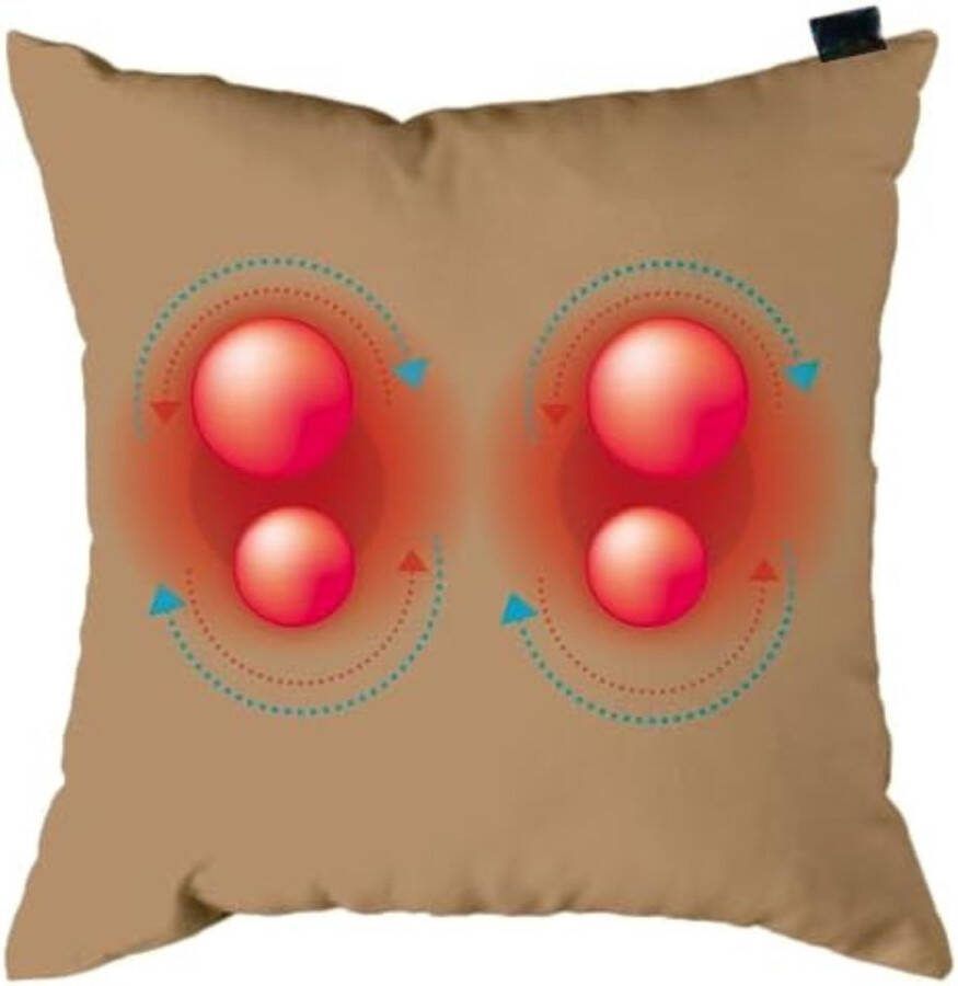 Massagekussen draadloos Massage kussen Massagekussen nek en rug Massagekussen nek 40L x 15W x 40H