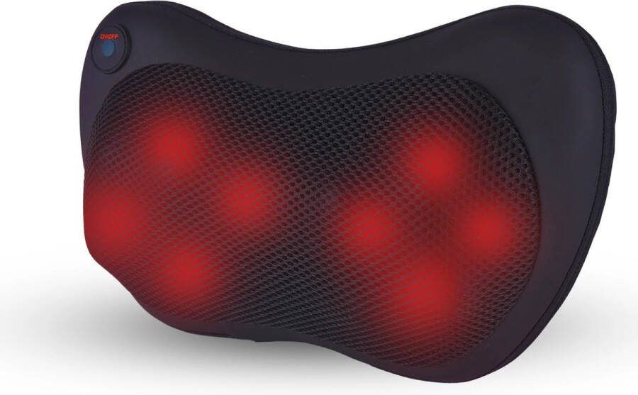 Merkloos Sans marque Massagekussen Shiatsu Massage Zwart Nieuw Model