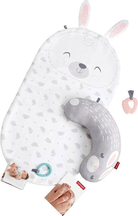 Massageset voor baby's speelmat kussen voor op de buik rustgevende massagegids voor pasgeborenen GJD32