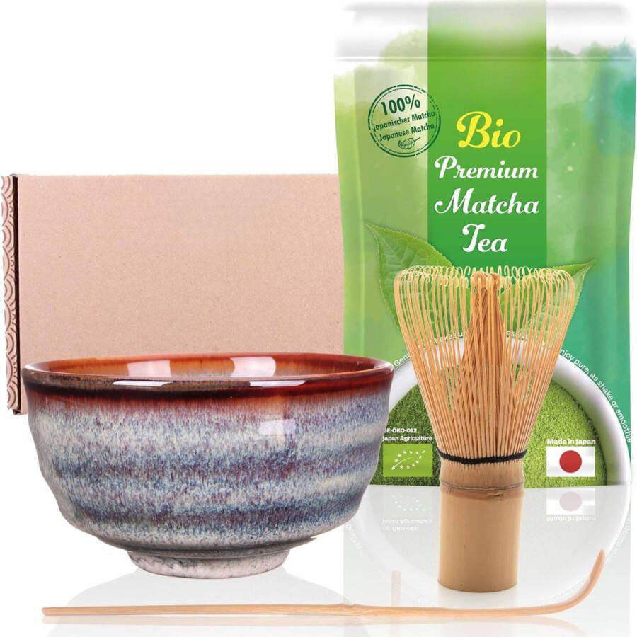 Matcha Set Matcha Klopper Matcha Whisk Matcha Starterkit Matcha Thee Set