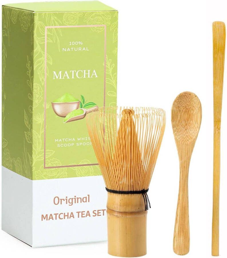 Matcha Set Matcha Klopper Matcha Whisk Matcha Starterkit Matcha Thee Set
