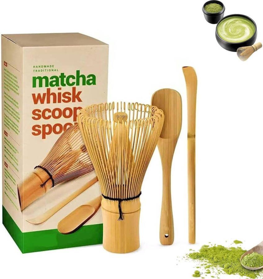 Matcha Set Matcha Klopper Matcha Whisk Matcha Starterkit Matcha Thee Set