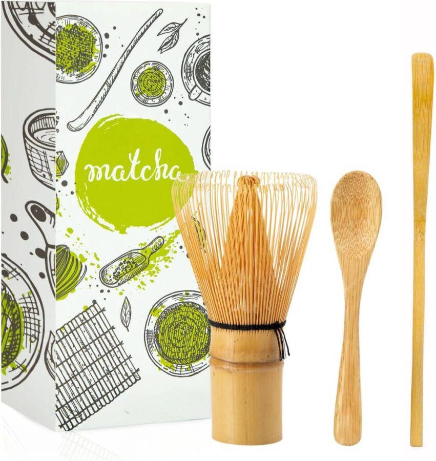 Matcha Set Matcha Klopper Matcha Whisk Matcha Starterkit Matcha Thee Set