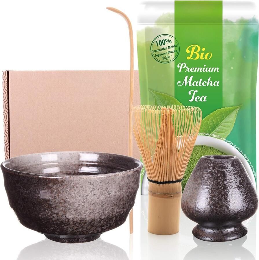 Matcha Set Matcha Klopper Matcha Whisk Matcha Starterkit Matcha Thee Set